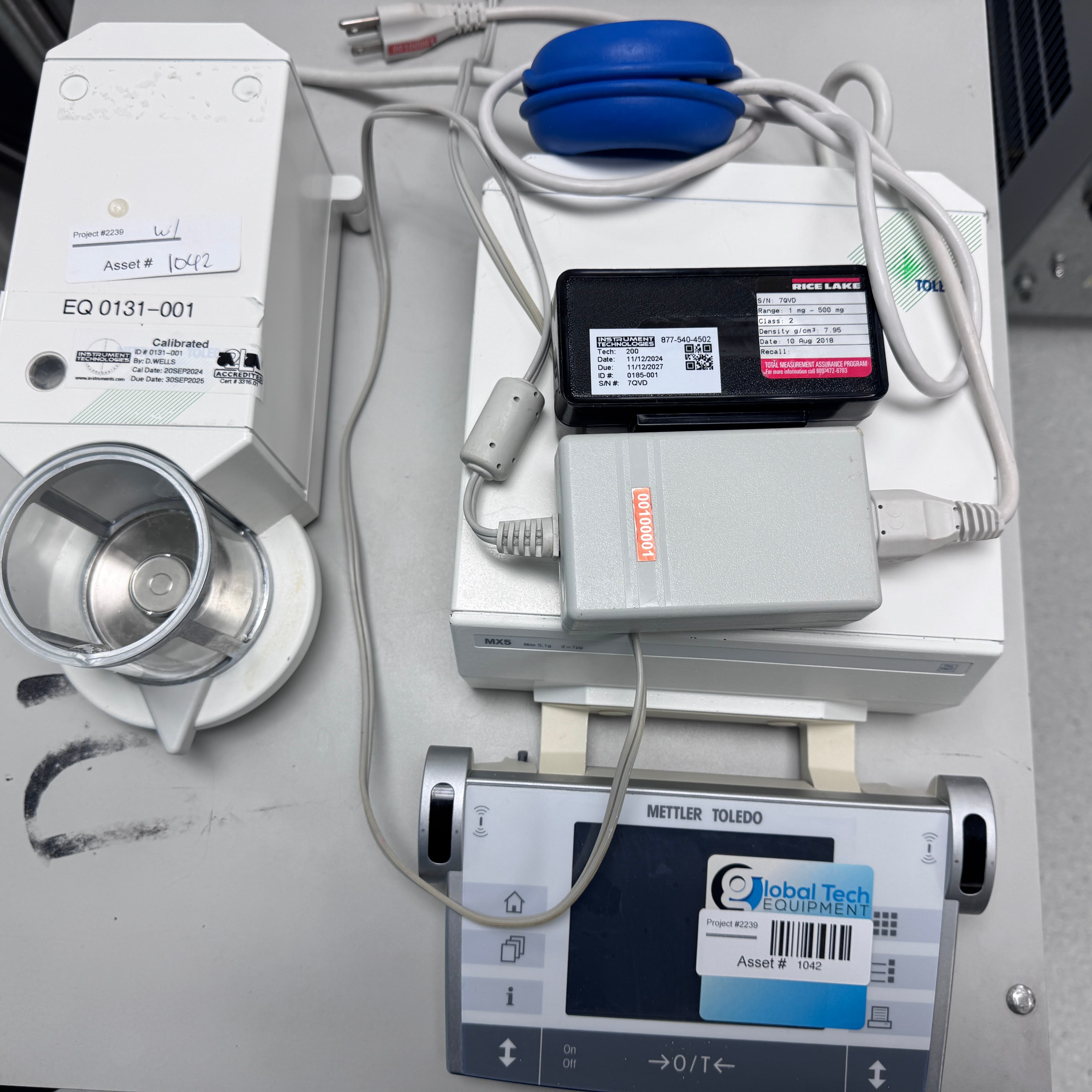 Mettler Toledo MX5 Microbalance