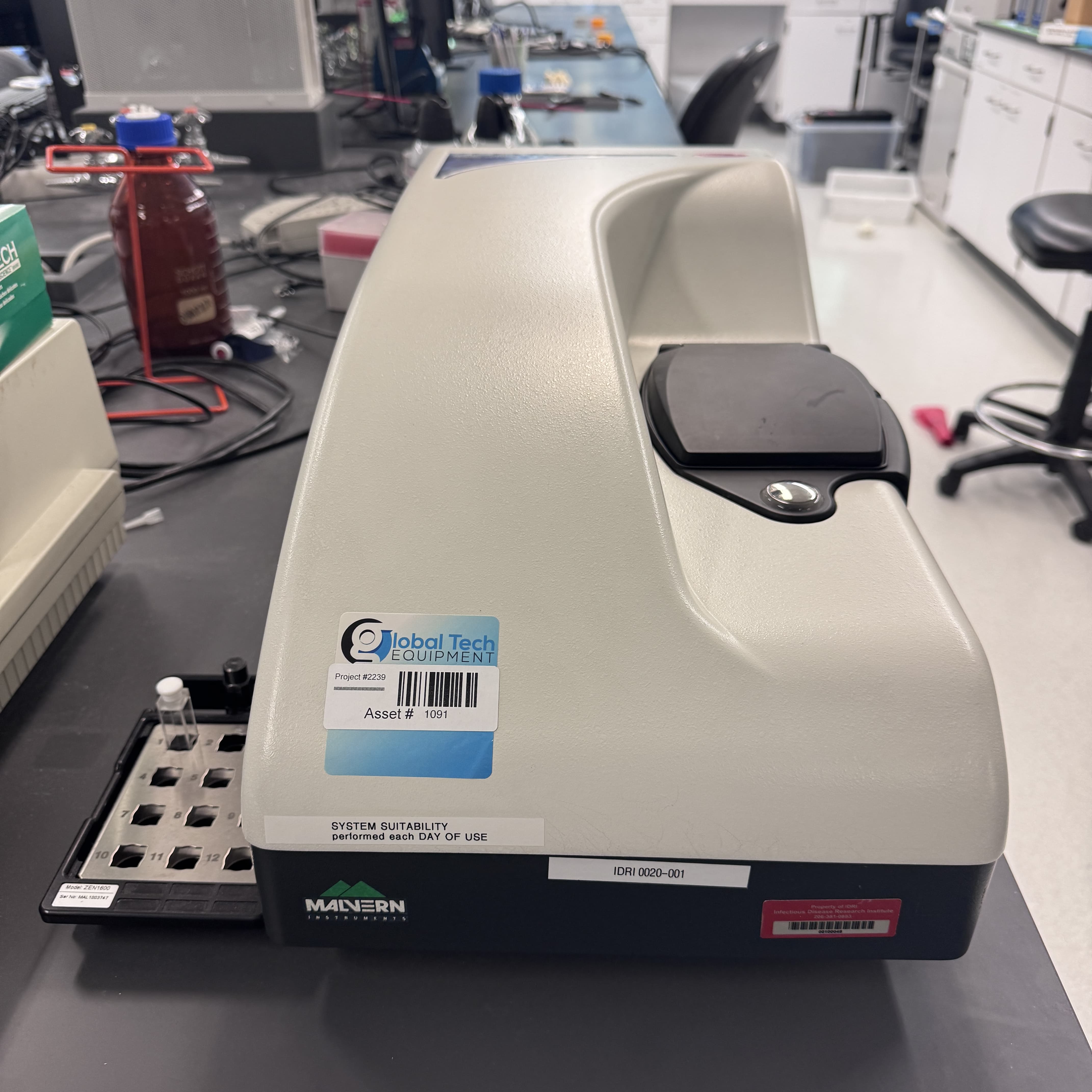 Malvern ZetaSizer Nano S with PC and software
