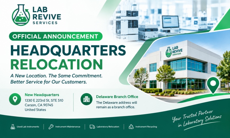 Official Announcement: Lab Revive Services Relocates Its Headquarters to Carson, California